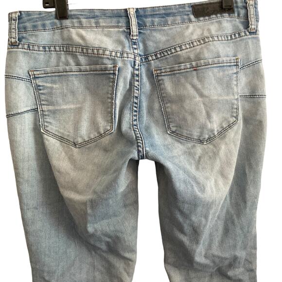 S.O.N.G Jeans Womens Size 7 Light Wash Stretch - Picture 10 of 13